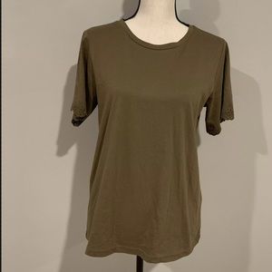 NWOT Rebecca Minkoff Ronnie Tee Eyelet Shirt